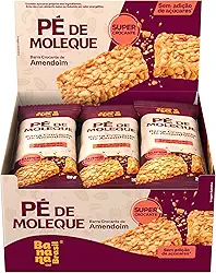 Banana Brasil - Barra Pé de Moleque Crocante De Amendoim - (com 16 unidades de 20g)