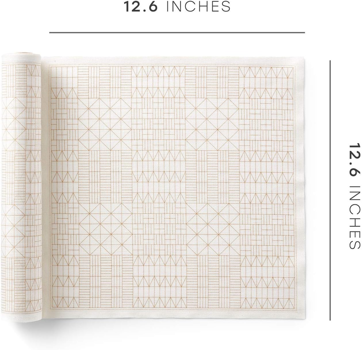 Cotton Dinner Napkin - 12.6 x 12.6 in - 12 units per roll - Black