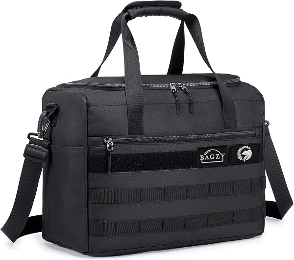 BAGZY Taktyczna Torba Podróżna Bagaż Podręczny 40x30x20 cm Torba 40x20x30 dla Ryanair Wizzair Transavia ITA Mała Torba Duffle 20L Torba na Weekend Torba Sportowa Torba Szpitalna Czarna
