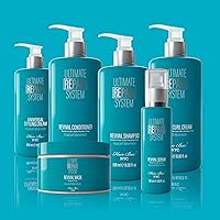 Vista 7 de Hair Bar NYC - Kit de viaje Ultimate Hair Repair System - Rejuvenece el cabello seco dañado y el cabello tratado con color, infundido con queratina