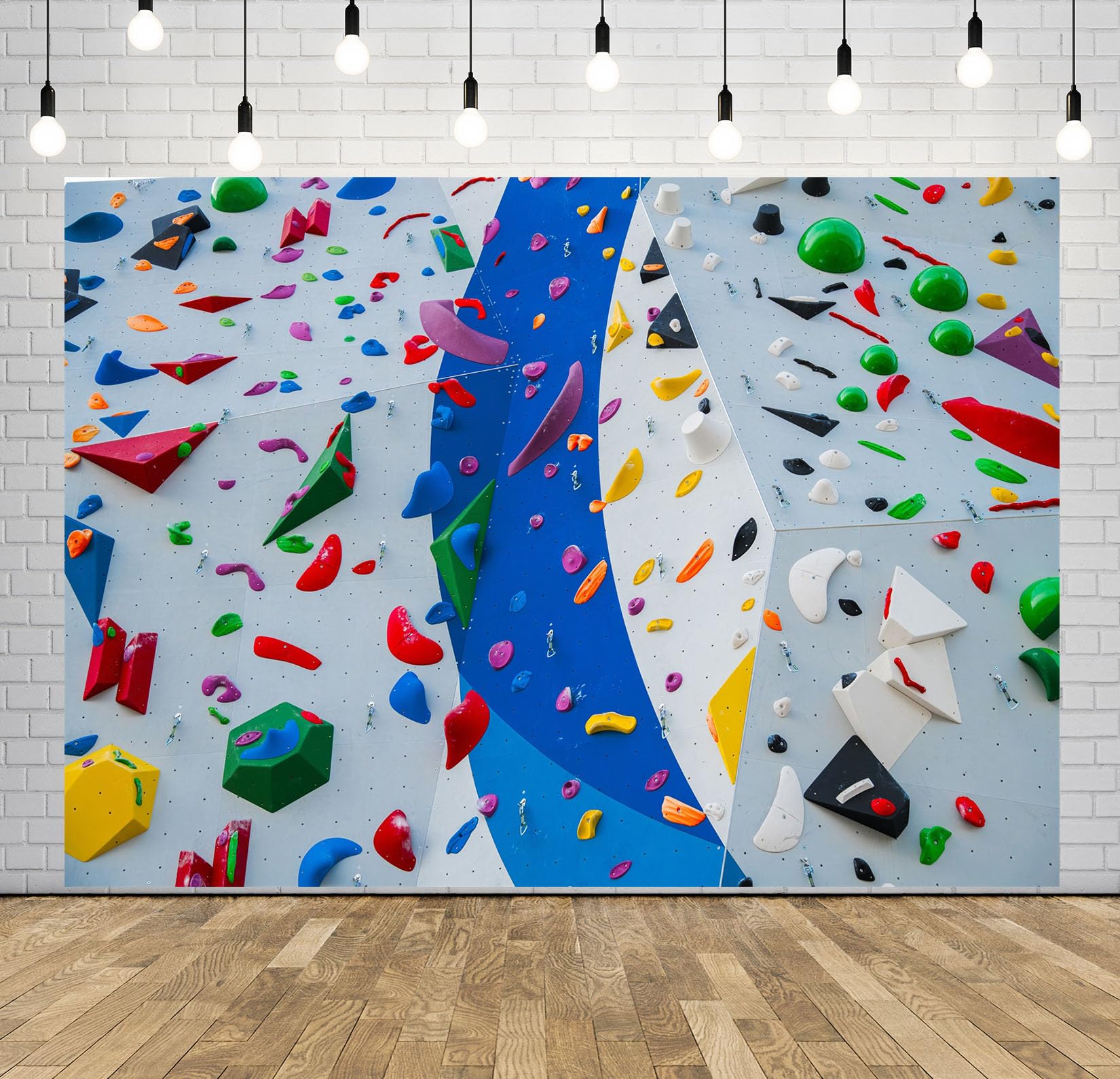 17x10FT (5.2x3m) Parete Arrampicata Colorata Sfondo Fotografico