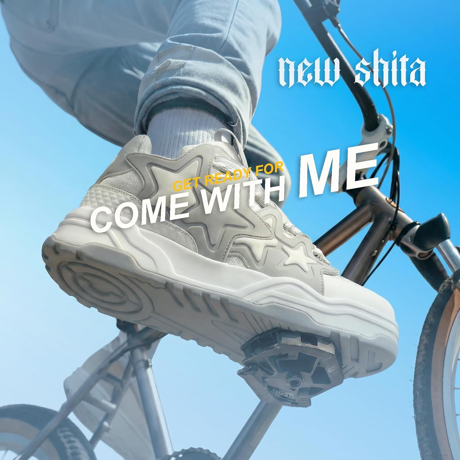 Unisex Stars Casual Walking Shoes Women's Fashion Cute Platform Chunky Sneakers Trendy Comfortable Men's Tennis - Image 2