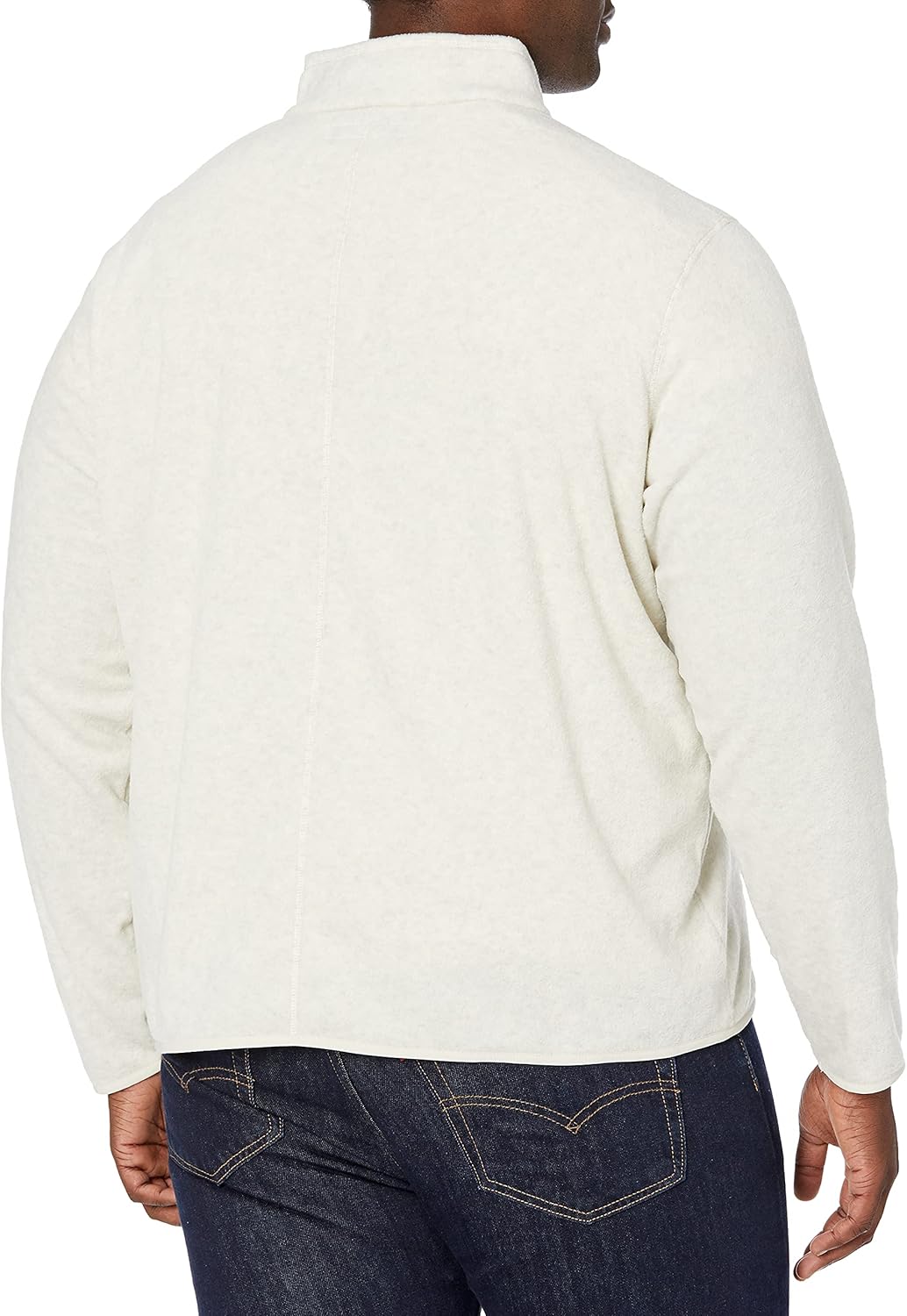 Amazon Essentials Men's Fleece Jacket, 1/4 Zipper Pullover - Image 3