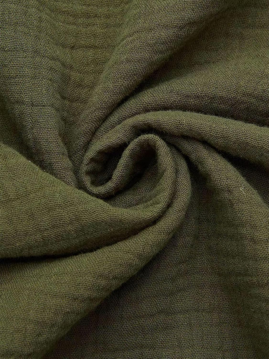 Flamingals Women's High V Neck Soft Shirts Long Sleeve Solid Button Down Dressy Business Casual Work Blouse Tops - Image 6