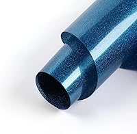 Vista 9 de HTVRONT Rollos de vinilo HTV de transferencia de calor – 12" x 5 pies, vinilo HTV azul aguamarina para camisetas, vinilo para planchar en todas