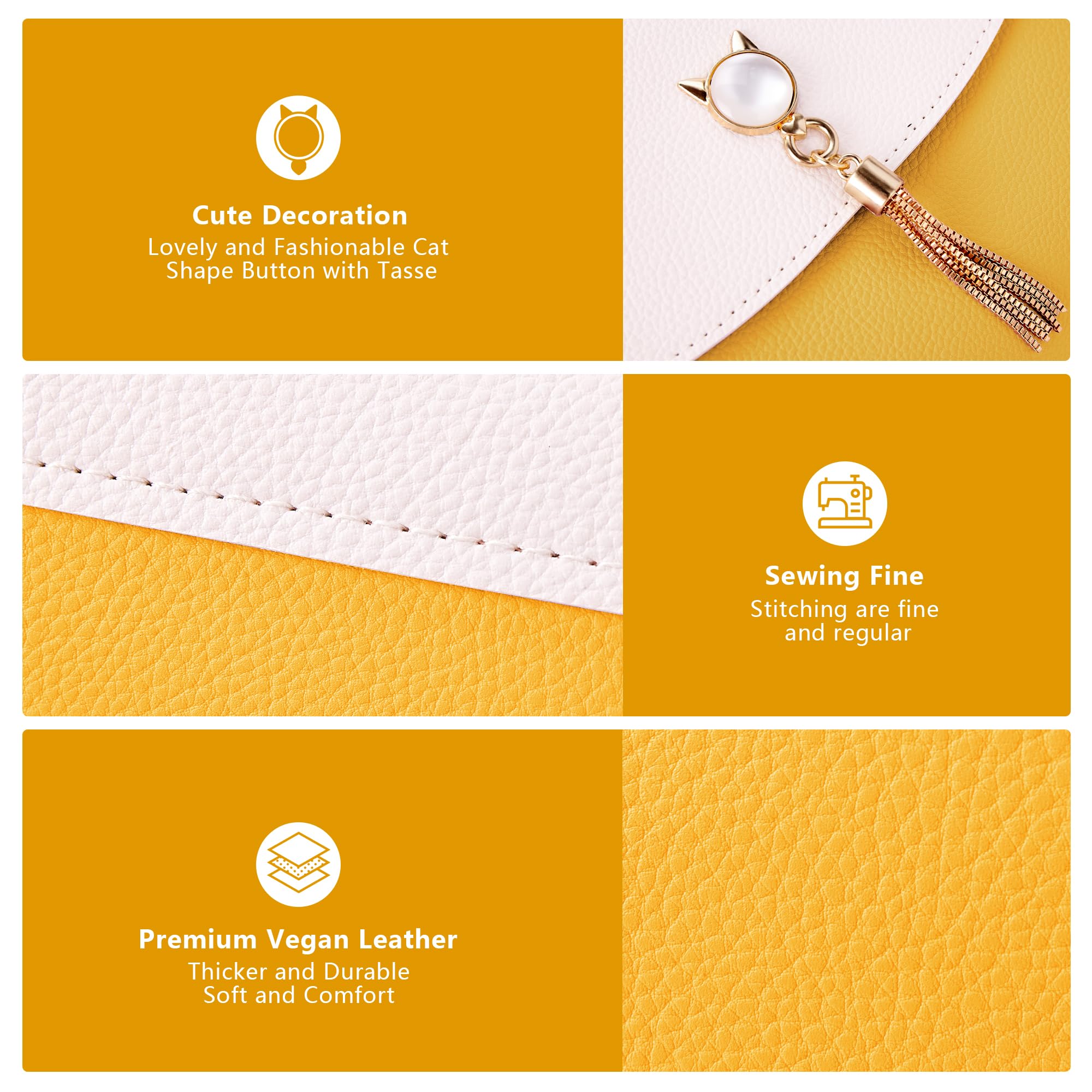 KALIDI Tassel Bag Small Shoulder bag Vegan Leather Strap Small Purse Daily Fashion Handbags for Women