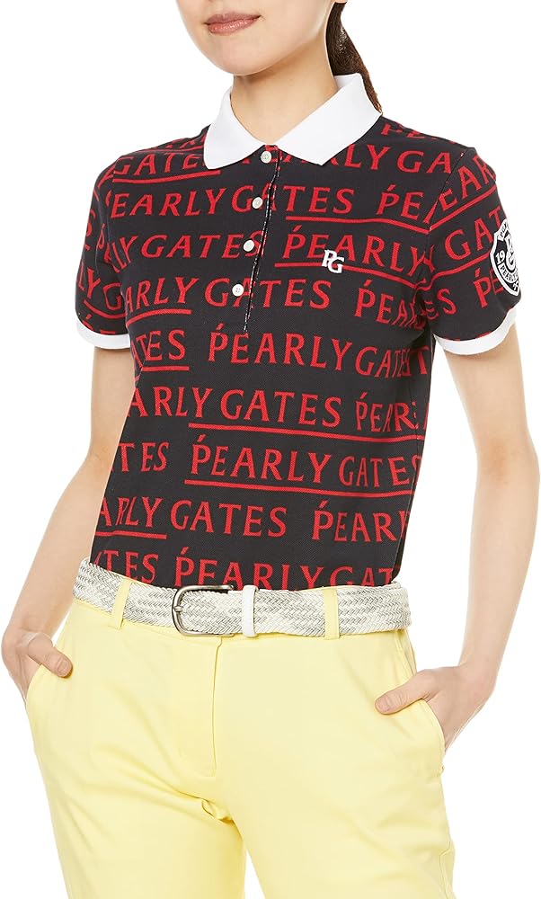 パーリーゲイツ PEARY GATES 半袖ポロシャツ レディース 1 ハート