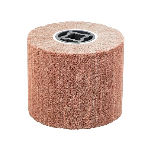 SALI Alambre no tejido Dibujo abrasivo Pulido Bruñido Rueda Cepillo de aleta Cepillo de alambre Herramienta de acondicionamiento de superficie de