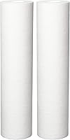Culligan P5A Whole House Water Filter Replacement Cartridges, 5-Micron Sediment Filter Pack of 2, 8,000 Gallons - Reduces Rust, Scale, Dirt & Sand
