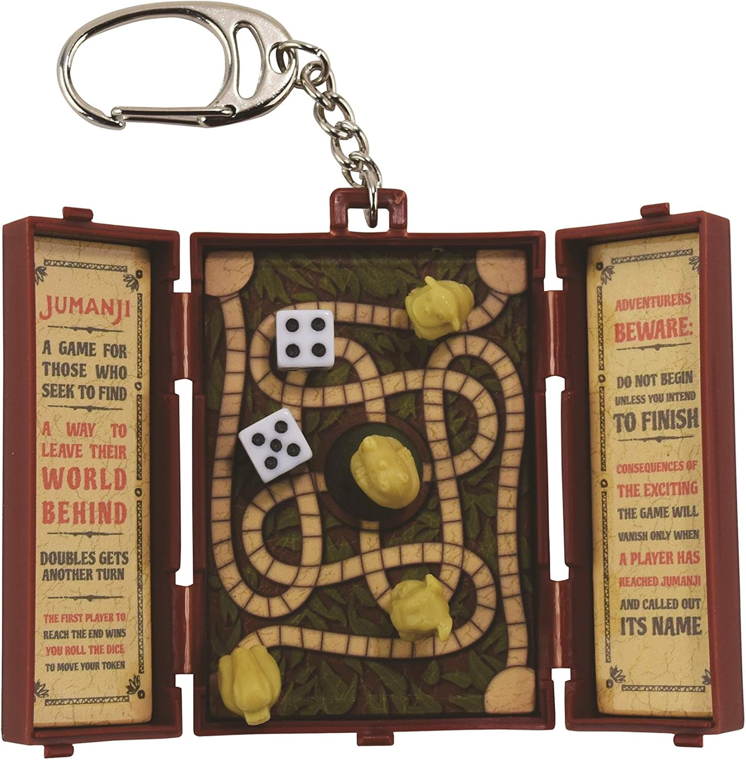World's Coolest 579 Jumanji Novelty Keychain, Multicolor : Clothing, Shoes & Jewelry