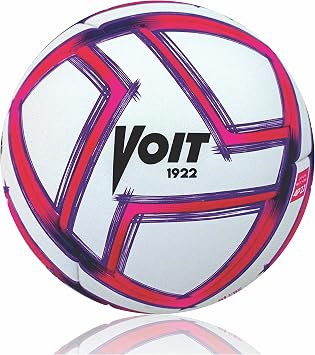 Voit Soccer Ball Size 5, FIFA Quality Heat-Sealed Pink Ball for Liga MX Soccer Balls - 20-Panel Butyl Bladder Design - Play Bold with Purpose on Every Match with Iconic Pink Soccer Ball