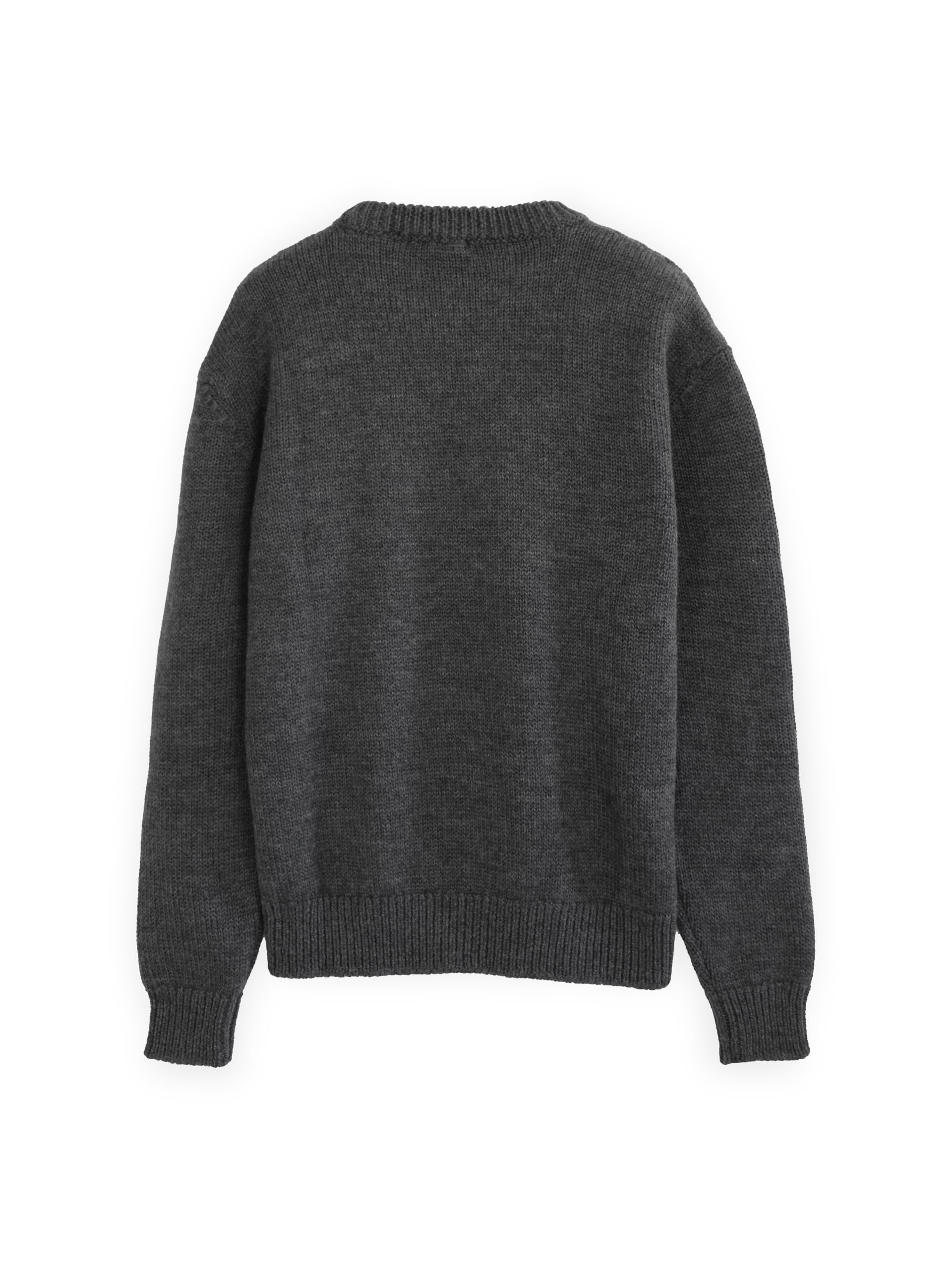 Diana Studio - Girocollo in 100% Lana Shetland, Uomo, Maniche Lunghe, Boxy Fit, Fatto in Italia