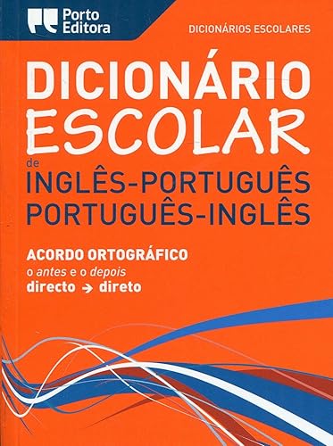 Dicionario Escolar De Ingles-portugues / Portugues-ingles