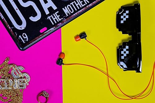 Miniatura 5 de LUDOS Ultra In Ear - Audífonos con cable, micrófono y control de volumen, con espuma viscoelástica, cable reforzado, graves, compatibles con iPhone,