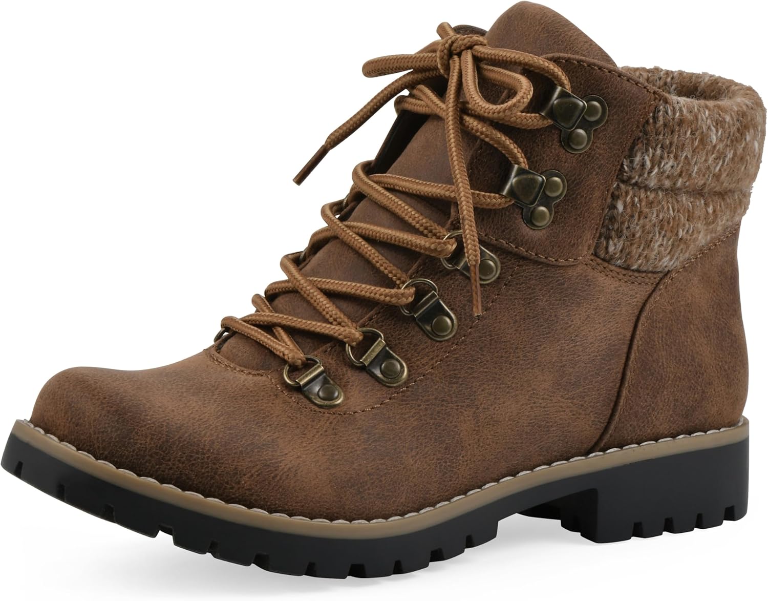 CLIFFS BY WHITE MOUNTAIN Shoes Pathfield Women's Lace-up Hiker Style Bootie