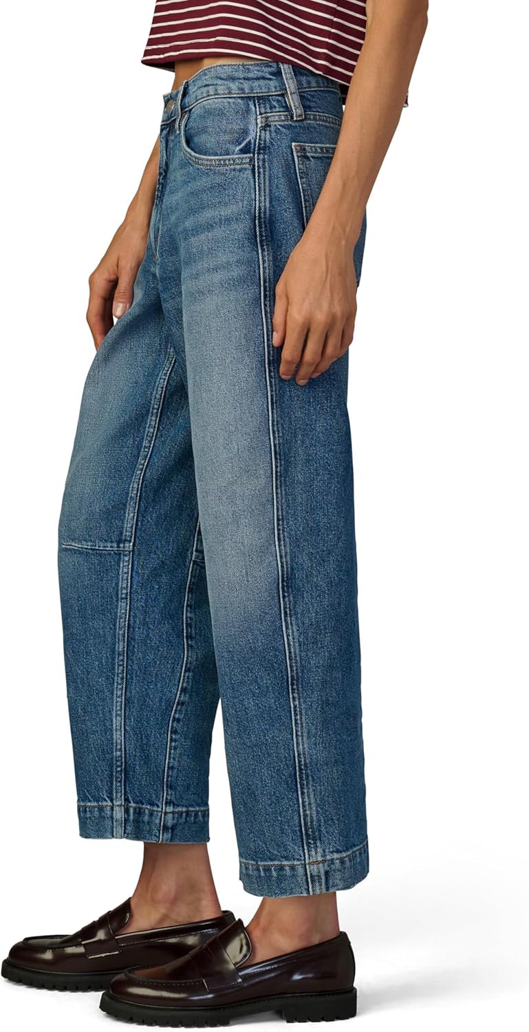 Joe's Jeans Women's The Mia Petite High Rise Wide Leg Jean, Zeal, 30 - Image 2