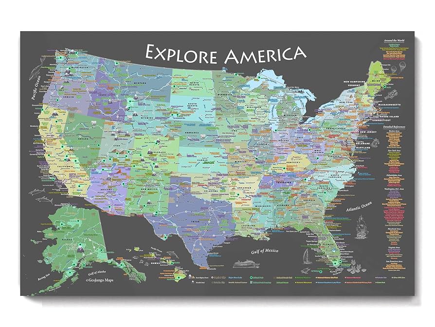 地図・旅行ガイド National Geographic on Assignment USA On Assignment with National Geographic | Board Game