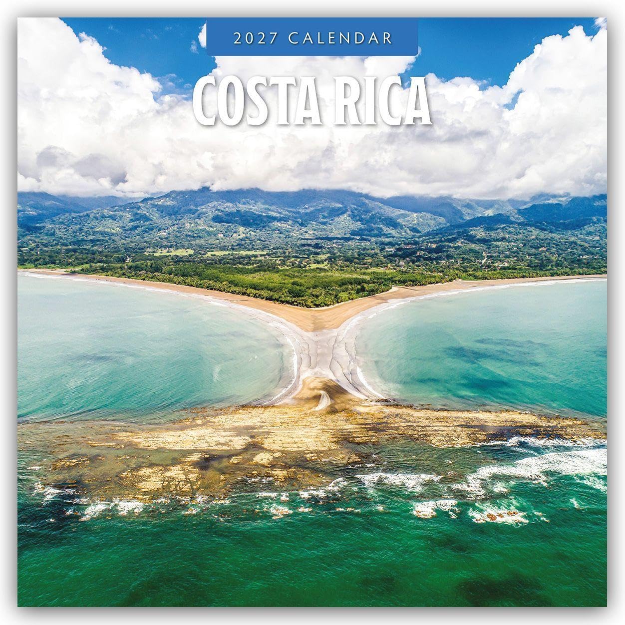 Costa Rica 2027 Square Wall Calendar: Original Red Robin Publishing Ltd-Kalender [Mehrsprachig] [Kalender]