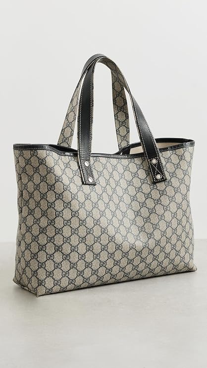 Gucci Women's Pre-Loved Web Loop Supreme Tote