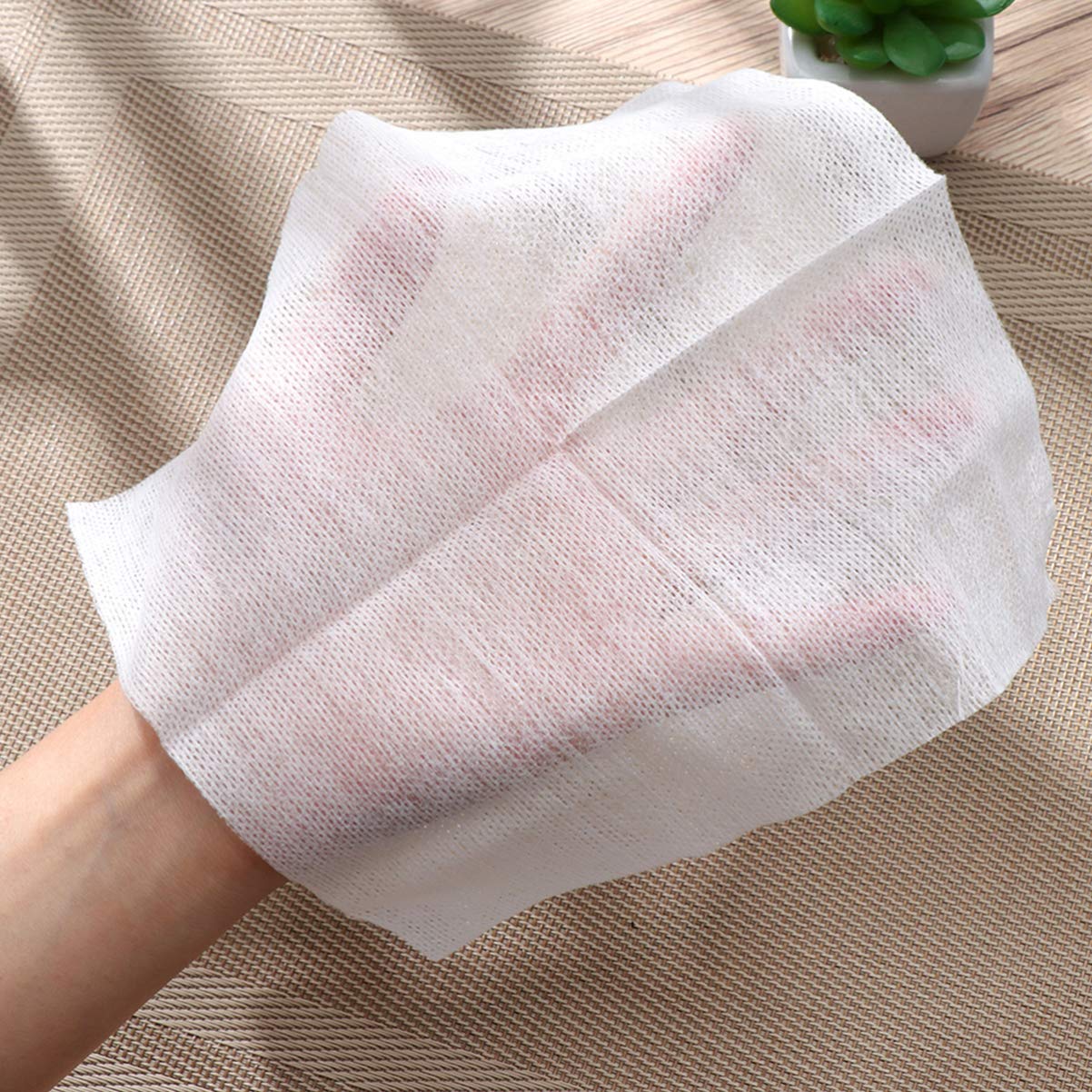 200 Pièces Compresse Non Tissée 10X10 Cm Douce Et Respirante Pour Soins Des Plaies Et Première Urgence Absorbante Et Flexible