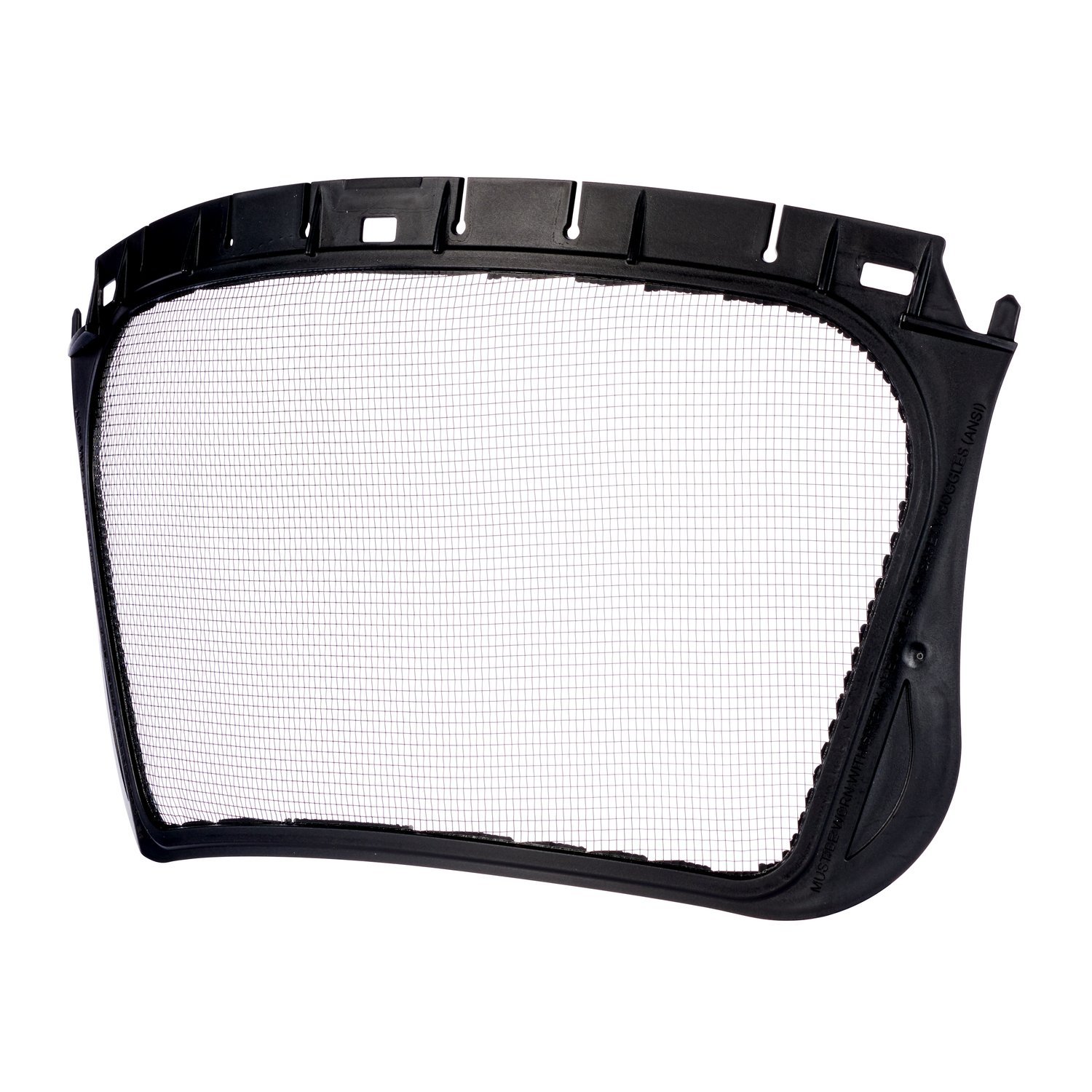 3M PELTOR G5V5CH51 G500 Gesichtsschutz und Gehörschutzkombination, Orange,36 & 5C-1 Netzvisier für Schutzhelm G22 G3000 und Multisystem G500, Edelstahl