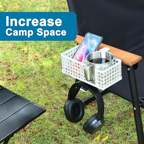 Miniatura 4 de Soporte para tazas de escritorio, gancho con clip, soporte para bolígrafo, organizador de escritorio, soporte para lápices, soporte para teléfono,