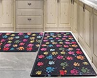 Vista 13 de Tapetes de Cocina Estilo Granja Acolchados Antifatiga para Piso de Cocina Impermeables Tapetes y Alfombras de Cocina Tapete Cómodo para Estar de Pie