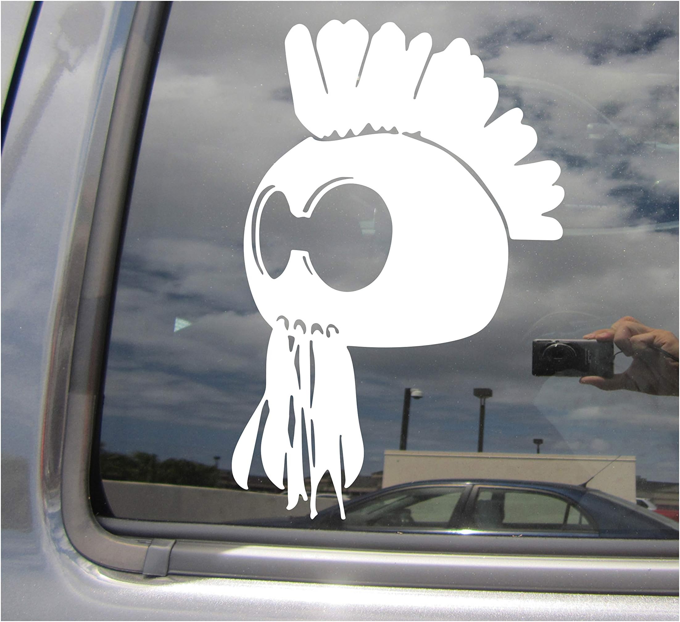 Ikaika Helmet - Makini Hawaii Hawaiian Warrior Cars Trucks Moped Helmet Hard Hat Auto Automotive Craft Laptop Vinyl Decal Store Window Wall Sticker 10084