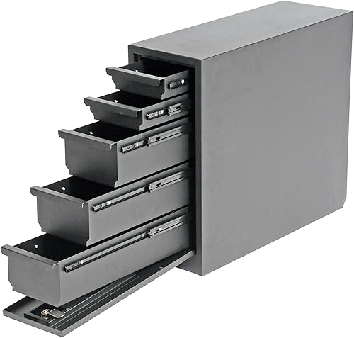 Dee Zee Caja de herramientas de acero para ruedas DZ95D con cajones