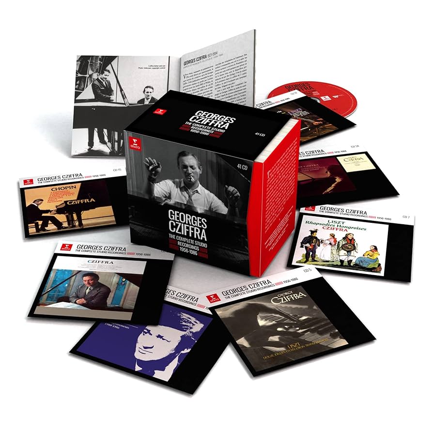 【美品】ジョルジュ・シフラ／スタジオ録音全集 1956-1986（41CD） Amazon.co.jp: The Complete Studio Recordings 1956-1986 (41CD