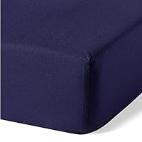 Amazon Basics Lenzuolo con angoli Matrimoniale grande in Cotone Biologico