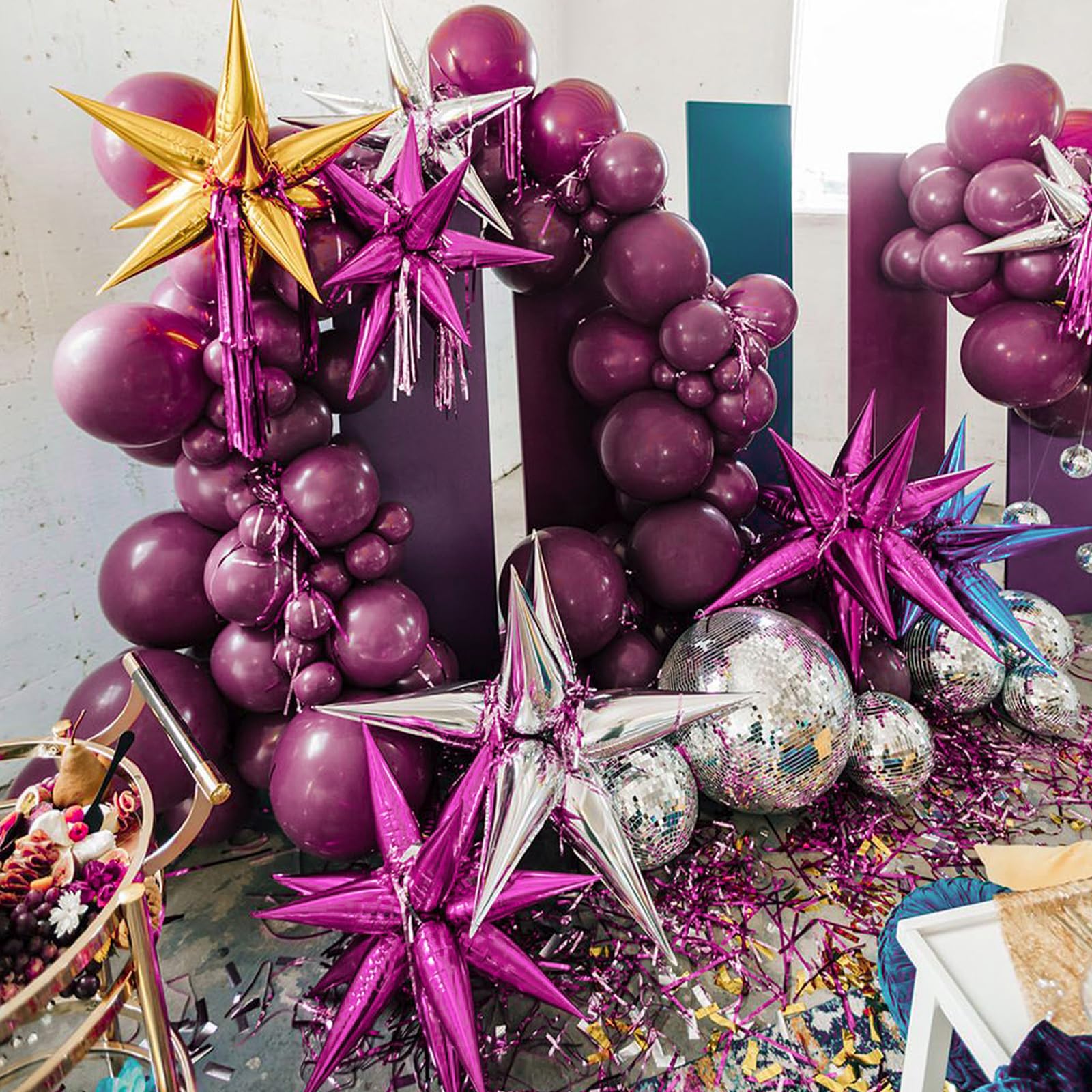 Amazon.com: PartyWoo: Magenta