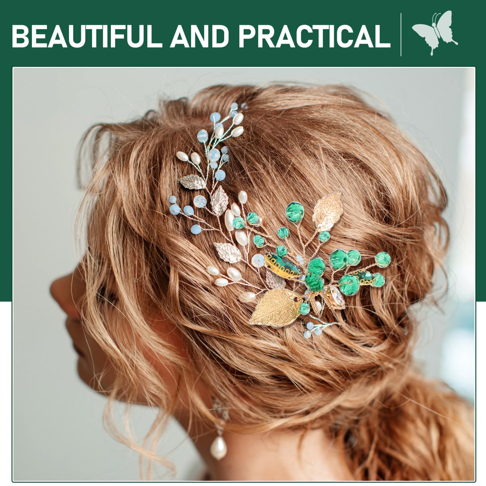 POPETPOP 15piezas Horquillas De Para Novias Accesorios De Boda Elegantes Diseño Para Peinados De Fiesta y