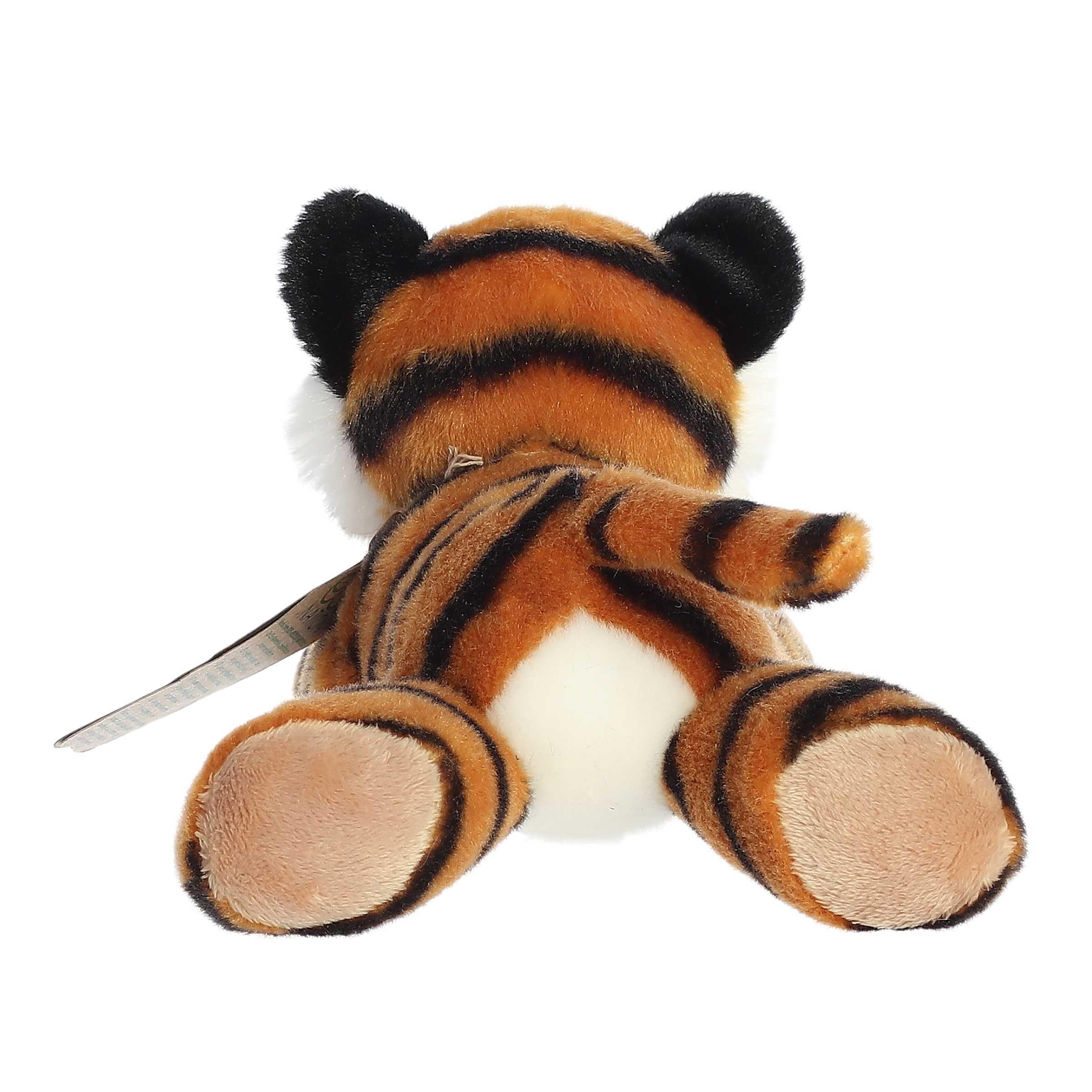Aurora Eco-Friendly Eco Nation Eco Softies Tiger Stuffed Animal - Environmental Consciousness - Recycled Materials - Orange 8 Inches