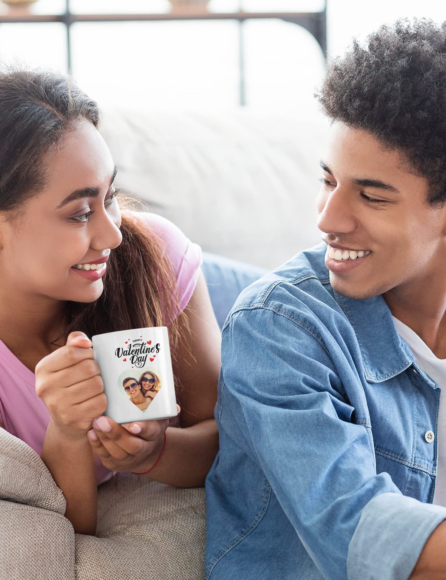 Tazza Personalizzata San Valentino Le Tue Scoregge Puzzano con Foto e Testo