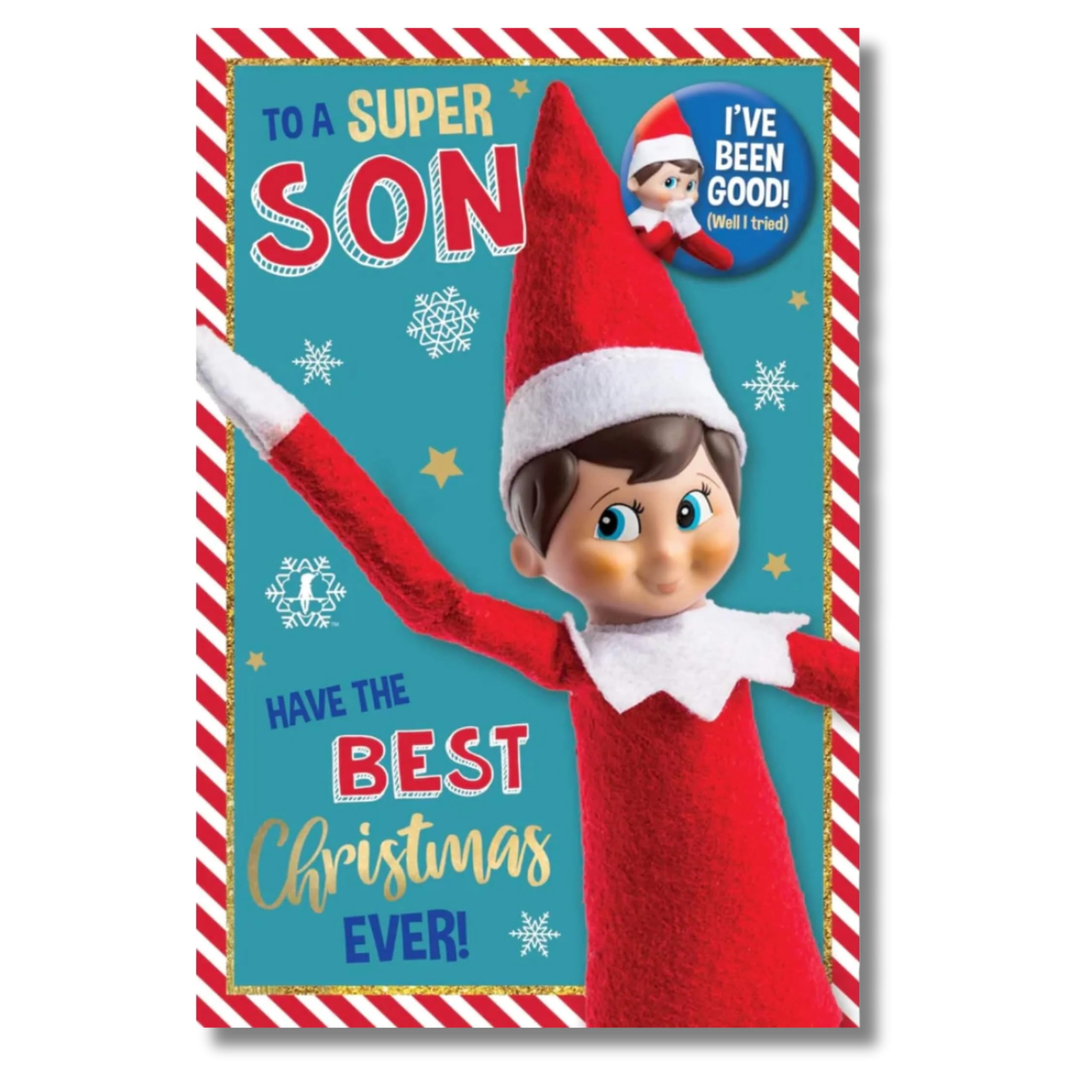 Official Elf On The Shelf Son Christmas Card…
