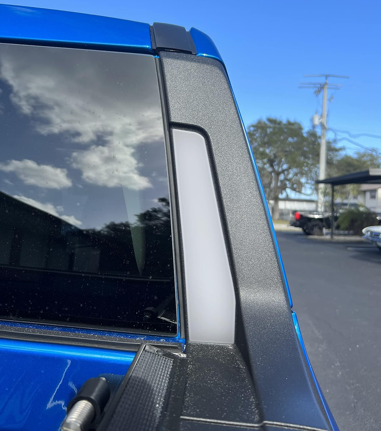 Rear Outer Cab Accent Trim - Compatible with 2022-2026 Maverick