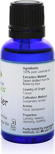 Miniatura 4 de Aceite esencial francés de lavanda (Lavendula Angustifolia) 100% puro, natural y kosher, botella de 1 onza líquida