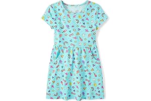 Girls' Short Sleeve Everyday Dresses