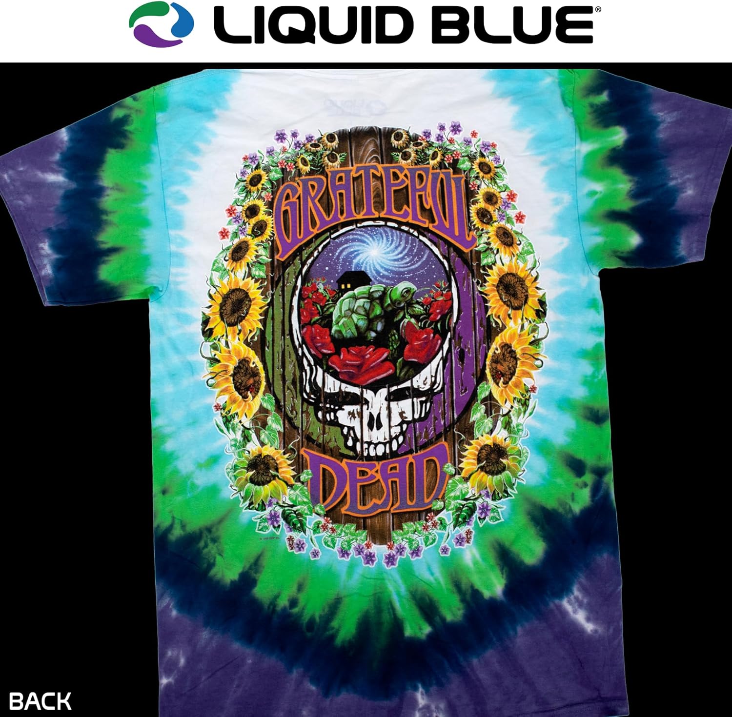 Liquid Blue Teen Boys Mens Grateful