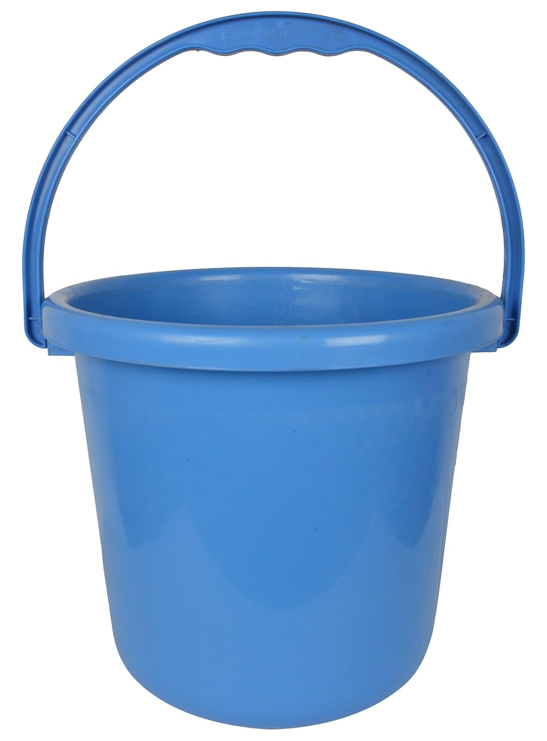 Buy Waterwell Plastic Bath Bucket (19 Liters, Blue, M57) Online at Low