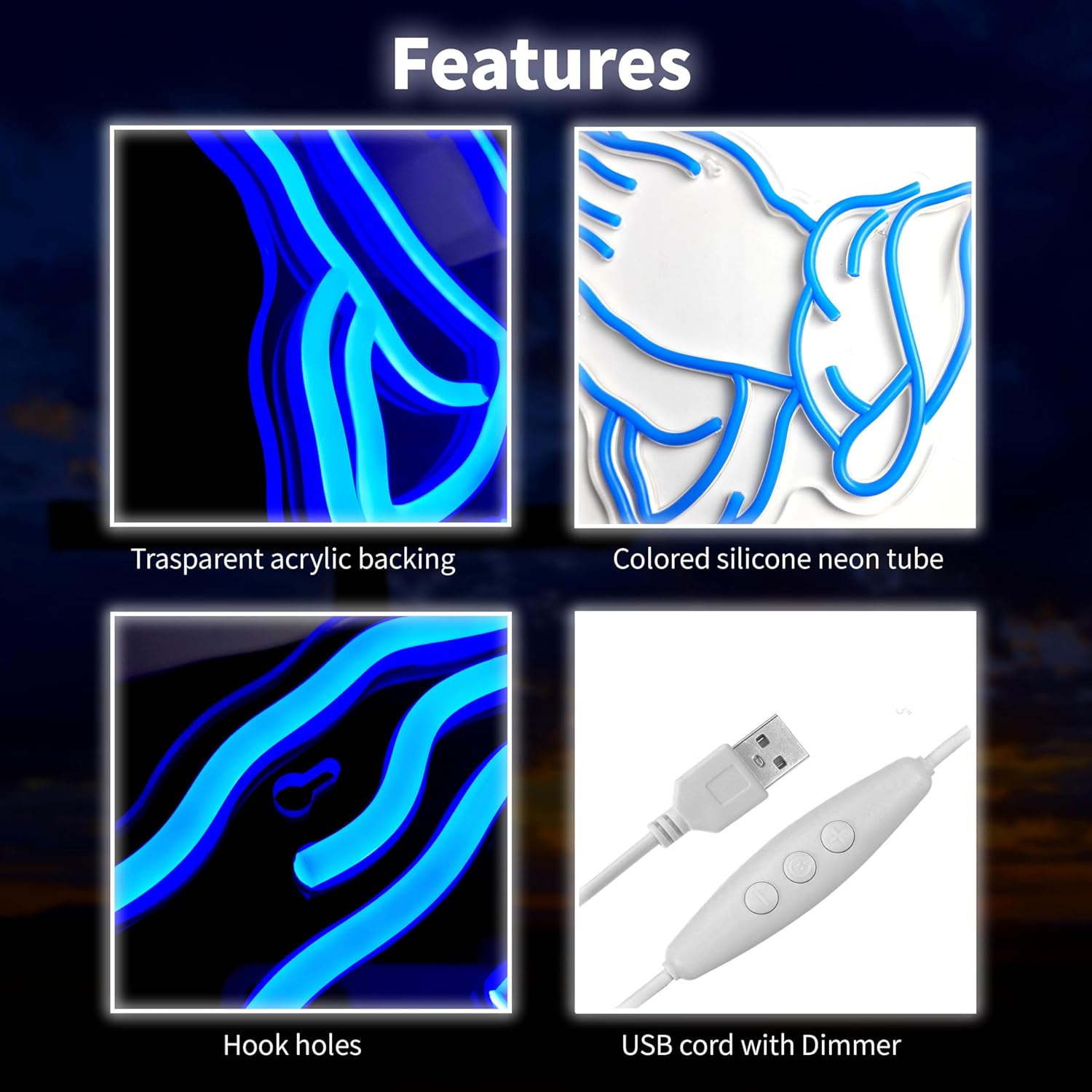 Praying Hands Neon Sign Dimmable Prayer Gesture Led Neon Light for Party Wedding Chritmas Home Decorative Wall Decor Jesus God Answers Prayer Wall Art Christian Gift