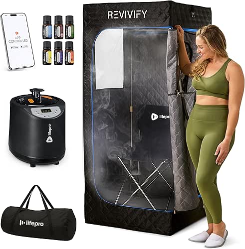 LifePro Revivify Portable Sauna Box – at Home Sauna Tent