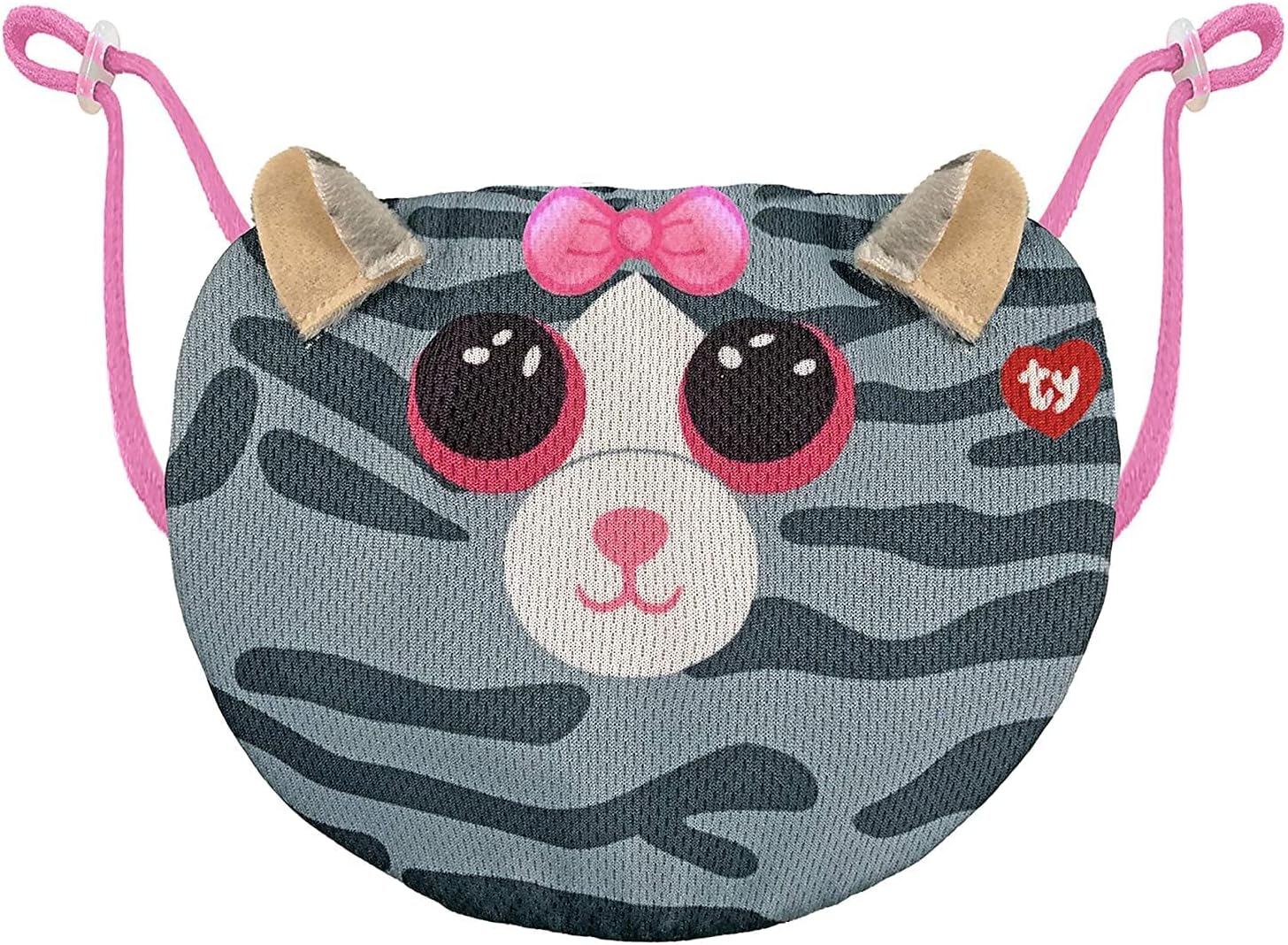 TYUK Ltd 95700 Kiki Cat Beanie Boo Face Mask, Multicoloured, One Size