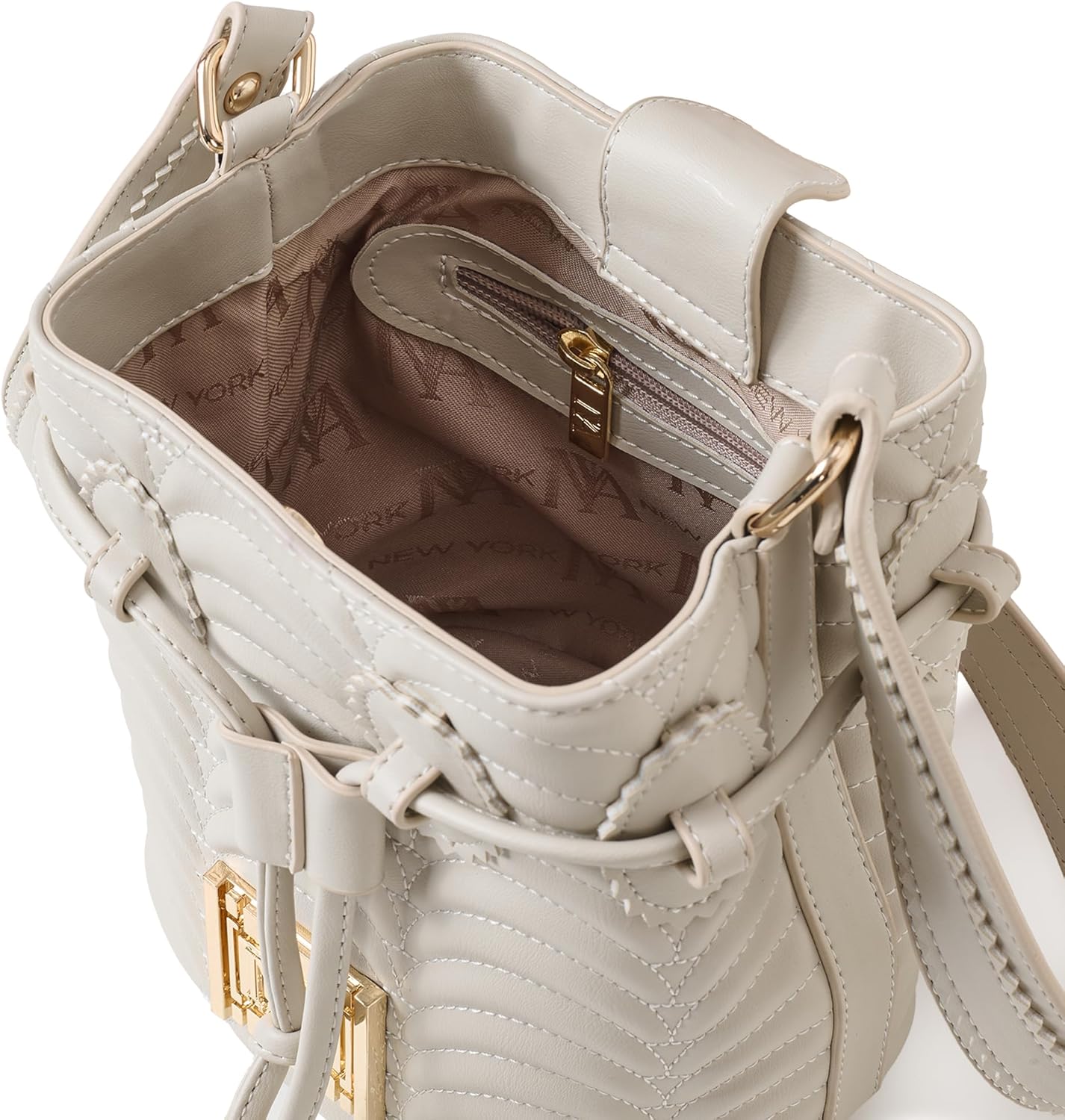 DUFFY N°1 Vegan Leather Shoulder Hobo Bucket Crossbody Designer Bag for Ladies Small Evening Casual Party Work Women Handbag - Image 7