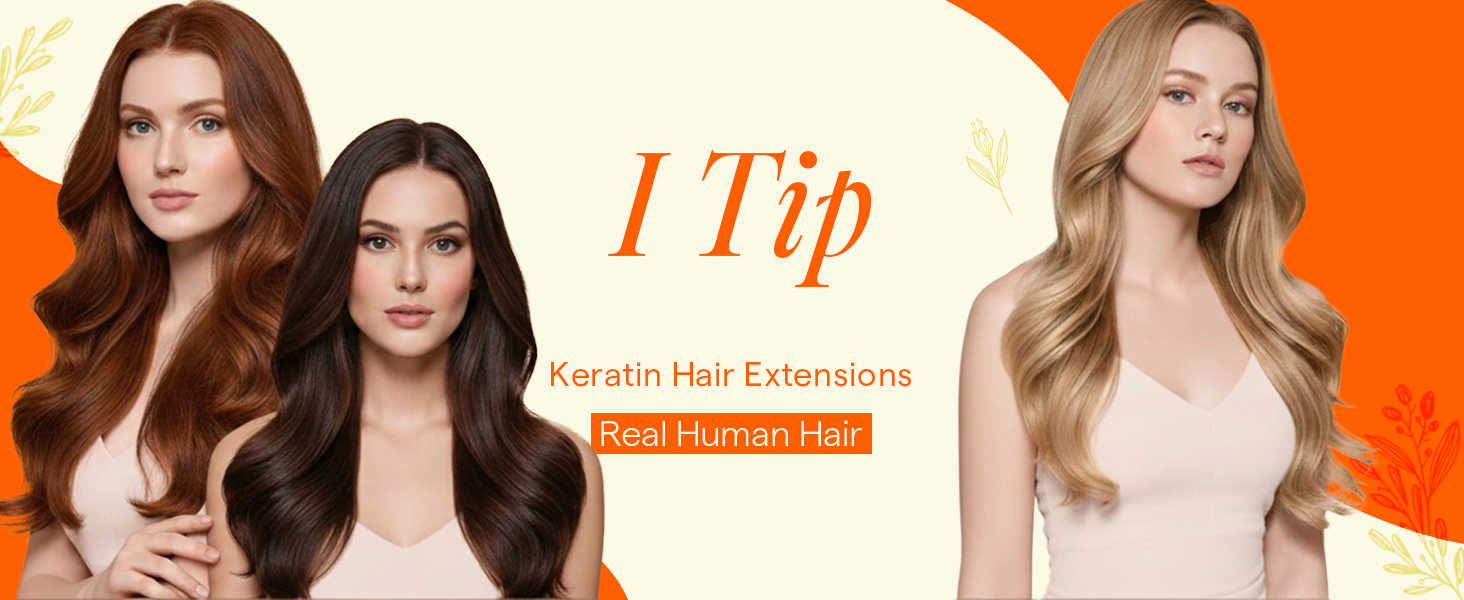 Full Shine Blonde I Tip Hair Extensions Human Hair 16 Inch Keratin Itip Human Amazon.com : Full Shine Utip Human Hair Extensions 18 Inch  main image 3