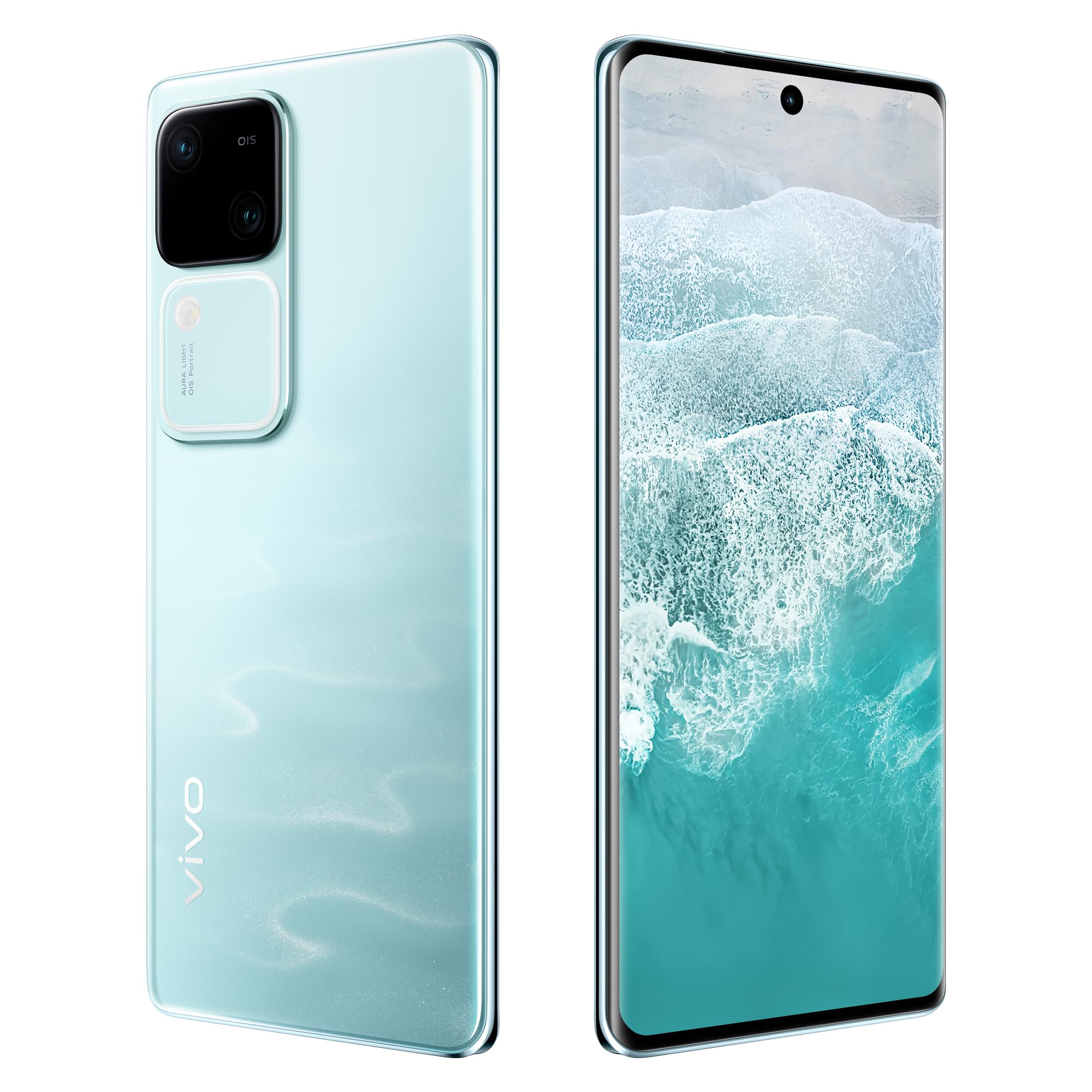 vivo V30 5G (Andaman Blue, 8GB RAM, 128GB Storage) with No Cost EMI/Additional Exchange Offers