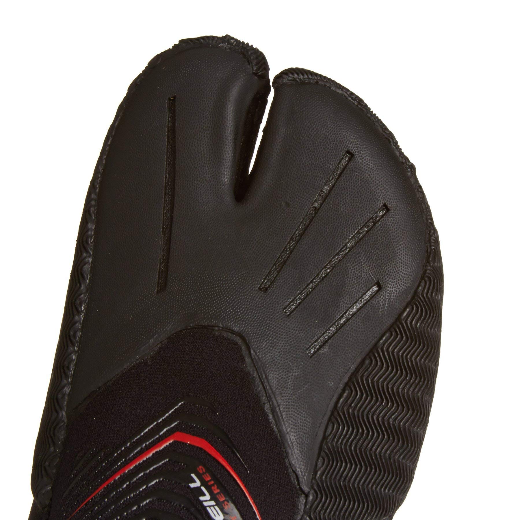 Oneill Heat 3mm Split Toe Boot Boots Boot Black - Unisex - Botín Anti-Enjuague. 3 mm. Enjuague Solo con Agua fría