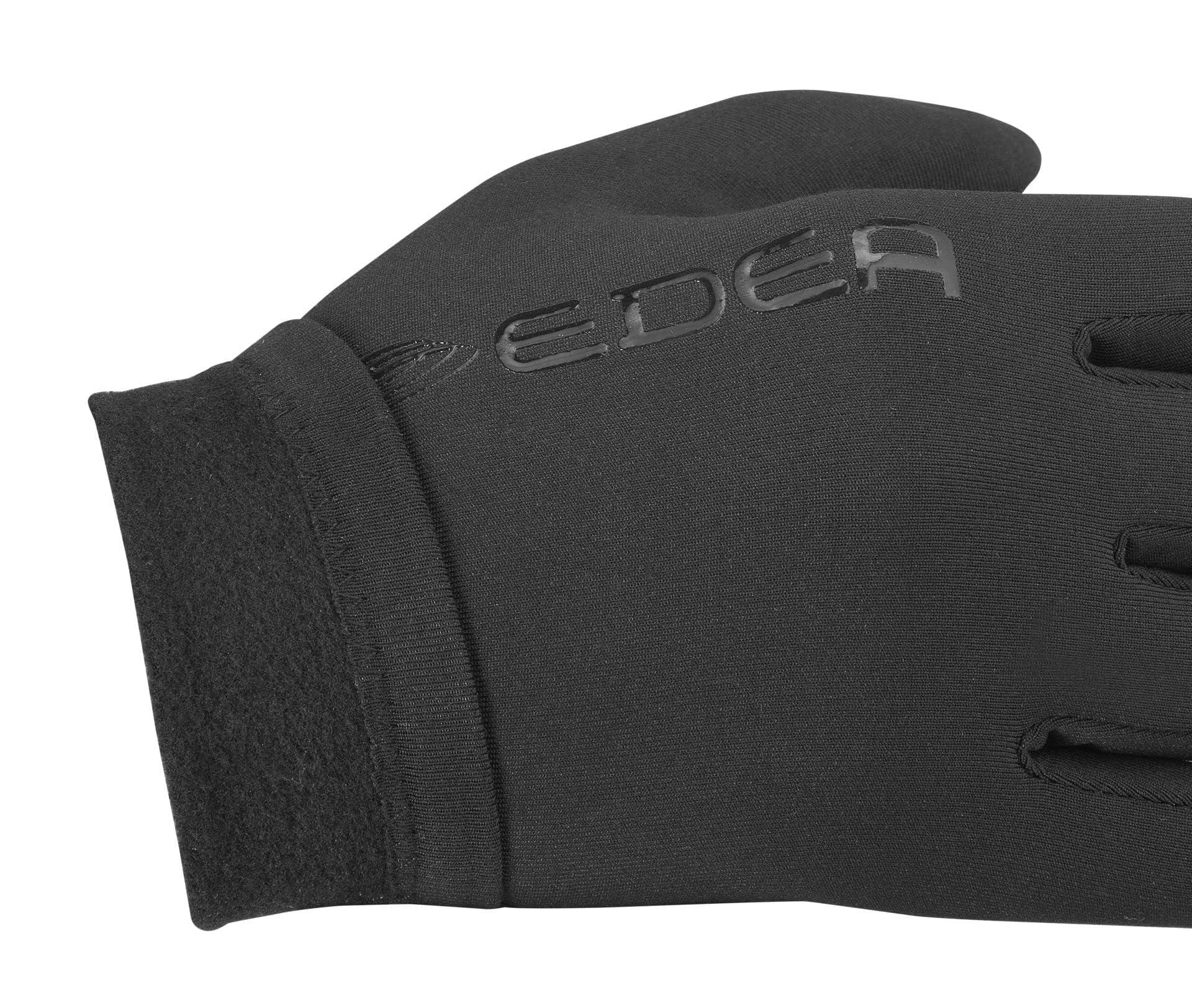 Edea E-Handschuhe PRO, mit Shadow-Logo, Eislaufen, Polyester, Schwarze Farbe, Größe: S