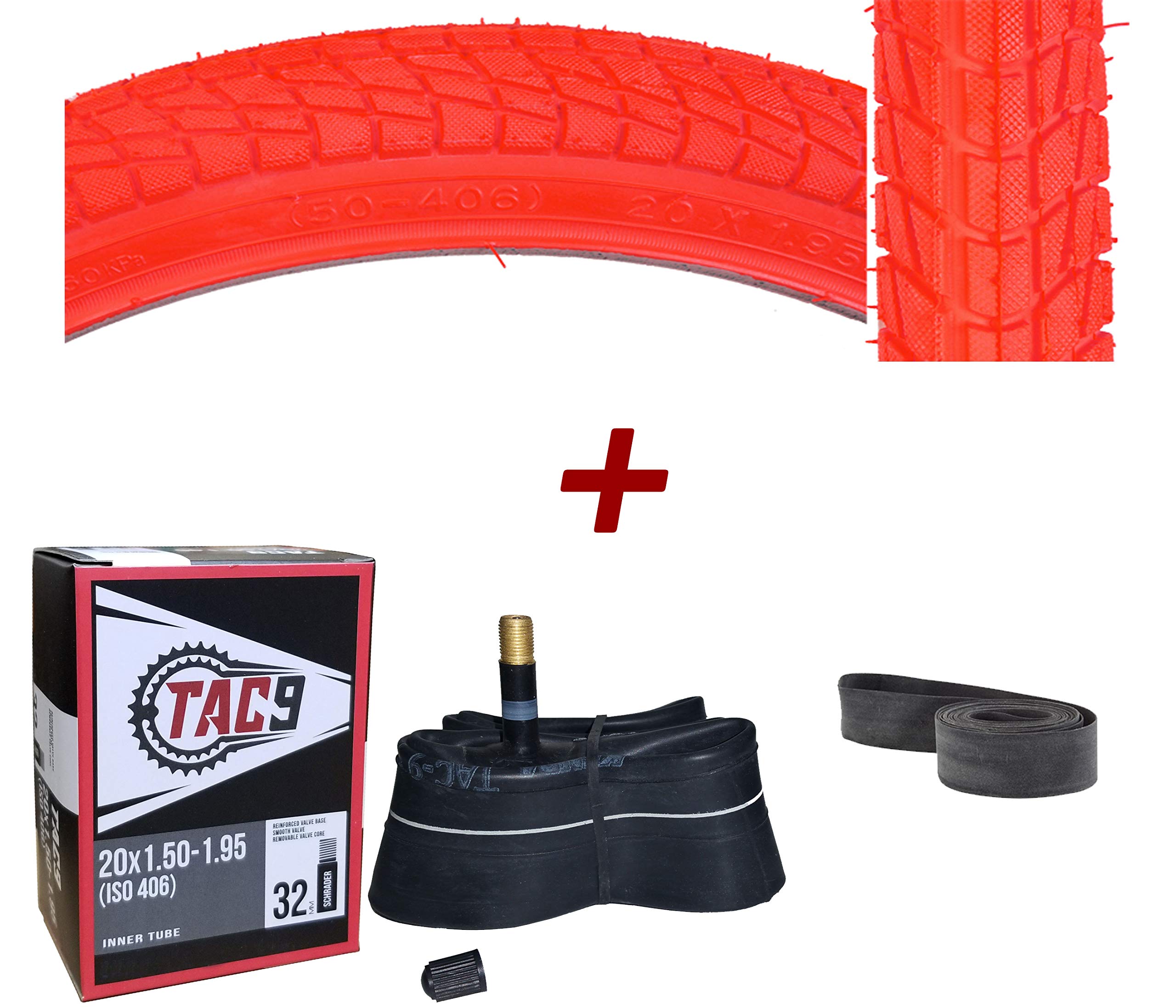 Combo Pack 20x1 95 Bike Tire Tube And Rim Strip Desertcart INDIA